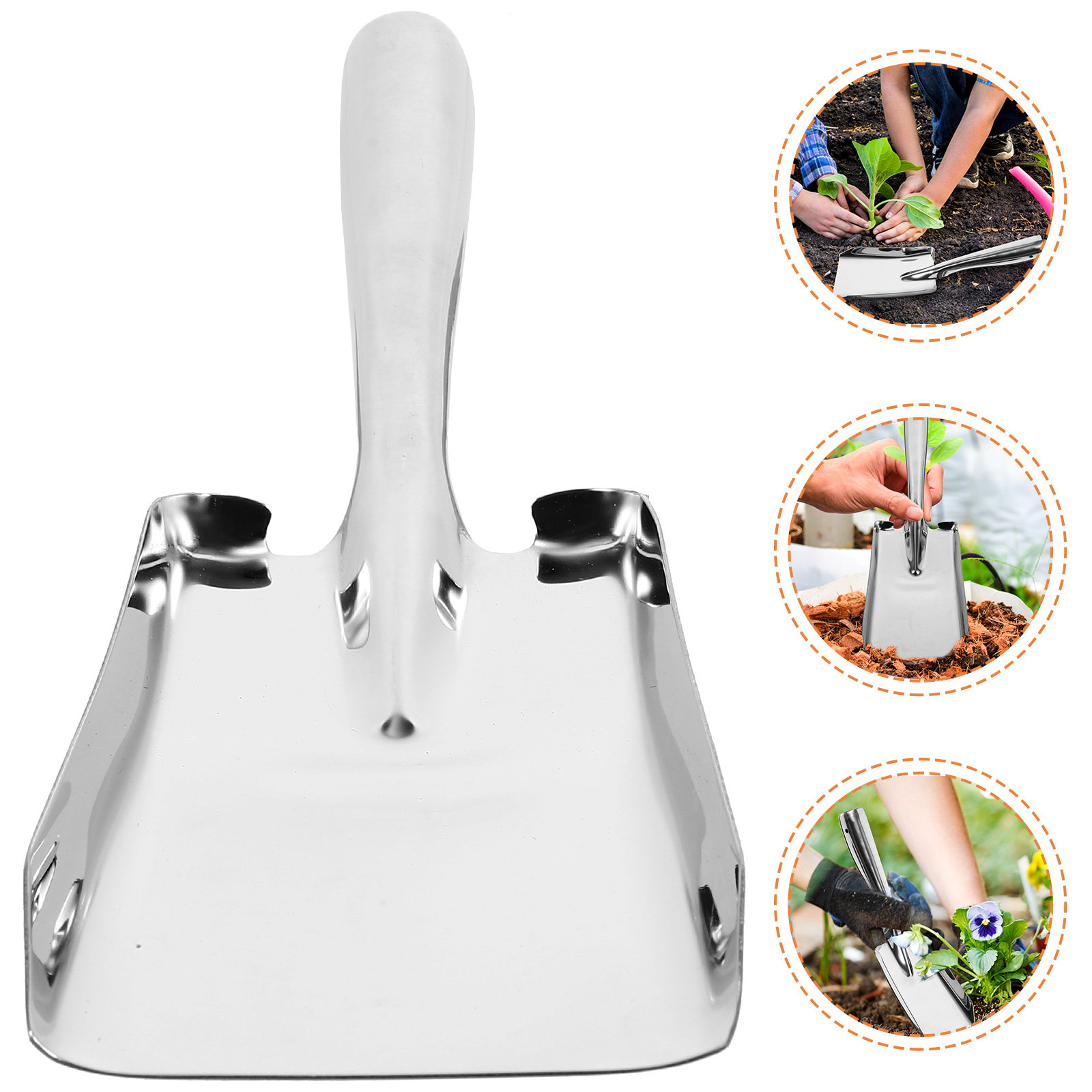 Vegetable Transplanter - Thicken Stainless Steel Shovel Multifunctional Garden