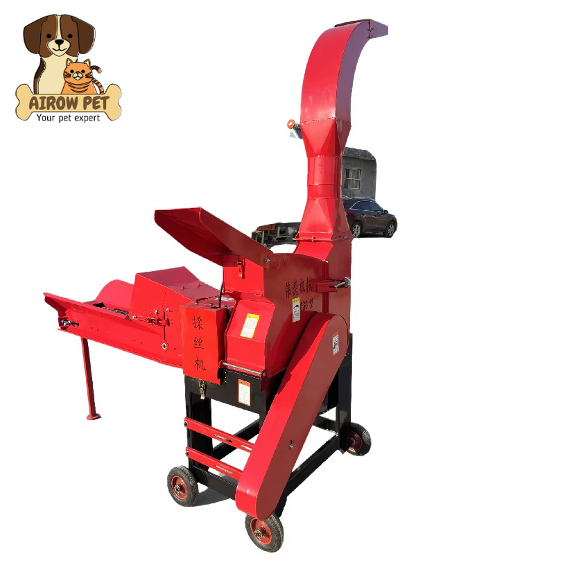 AIROW 9ZP-6 Chaff Cutter Machi - огляд і ціна Agriculture Farming Process