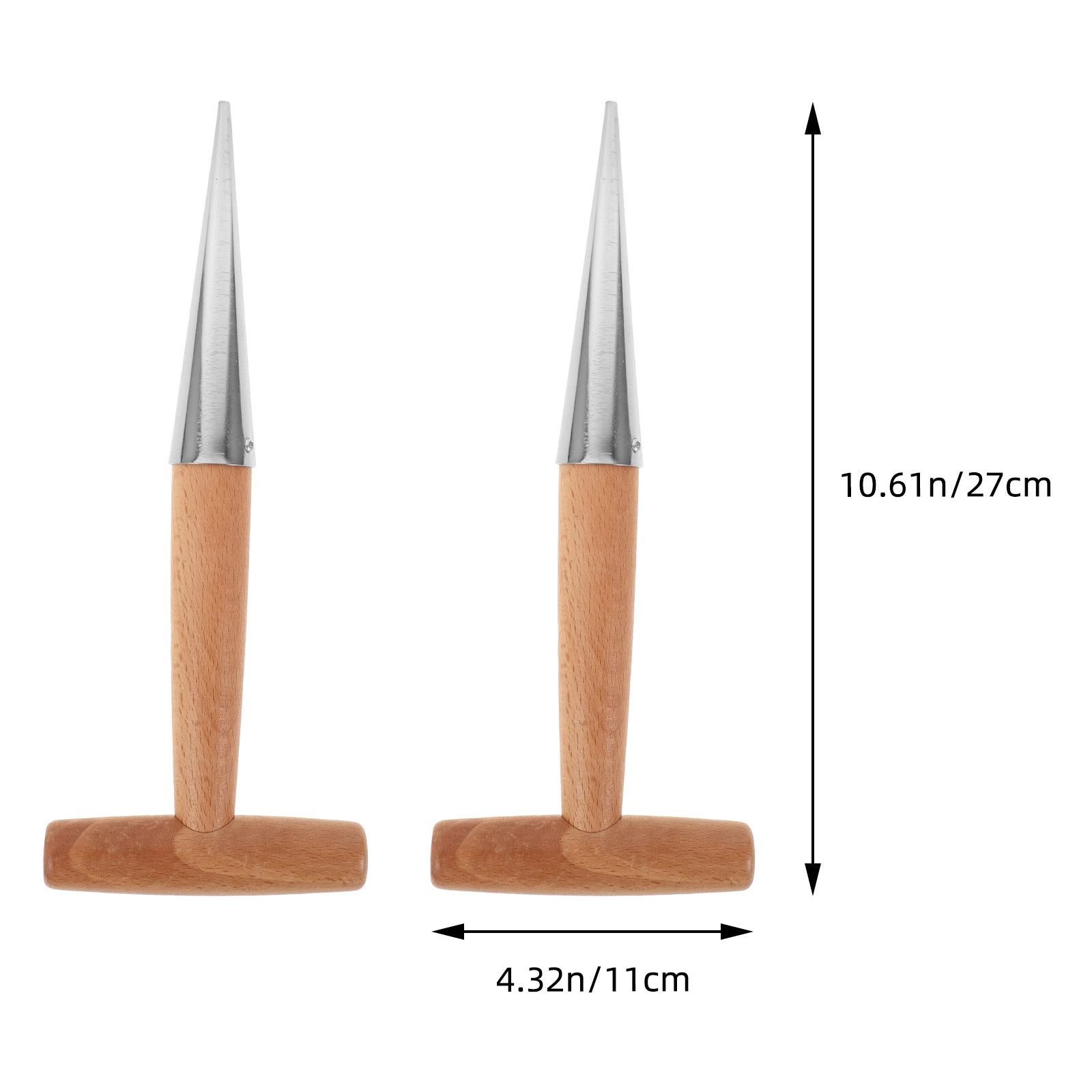 2Pcs Stainless Steel Wood Hand - огляд і ціна Vegetable Transplanter