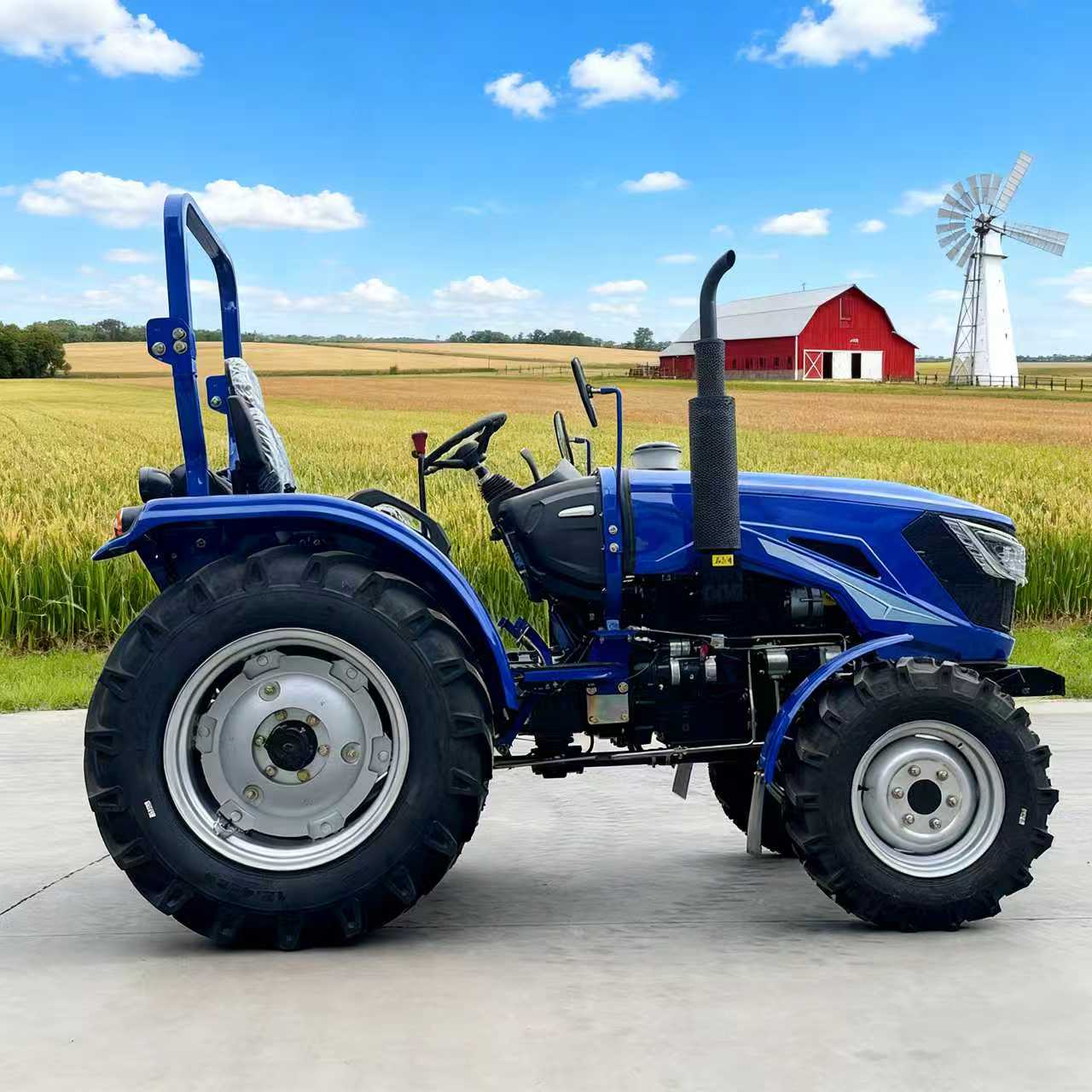 Free Shipping 4WD Farm Tractor - огляд і ціна Agriculture Farming Work