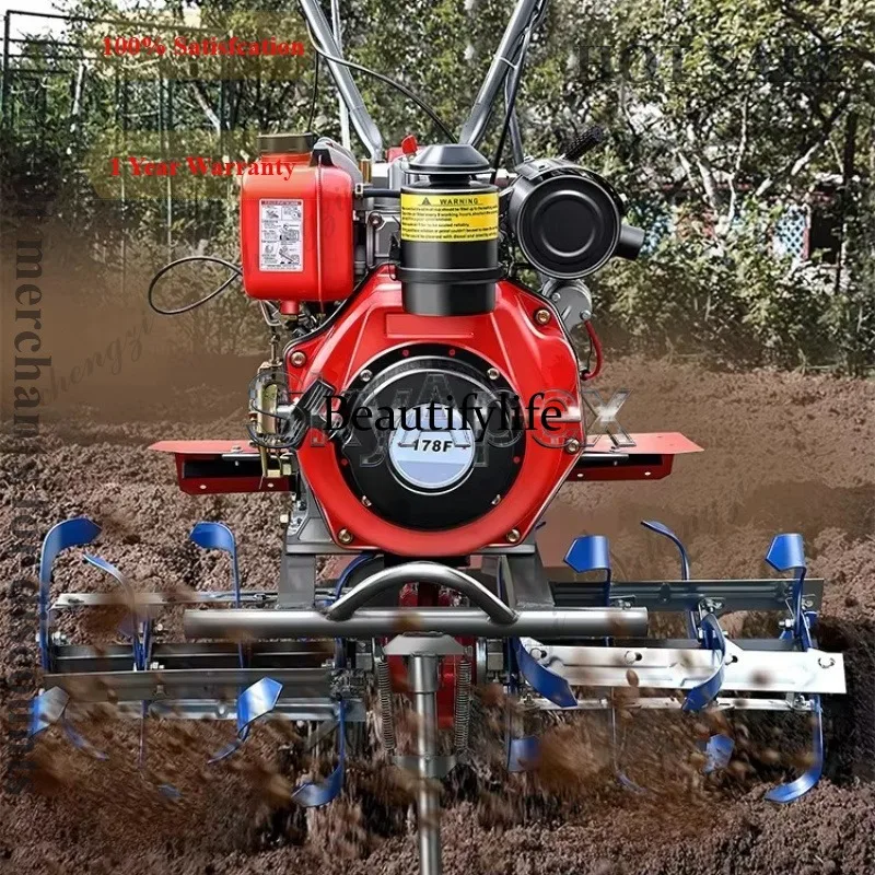 a55  New Mini Rotary Tiller Ho - огляд і ціна Farming Equipment For Agriculture