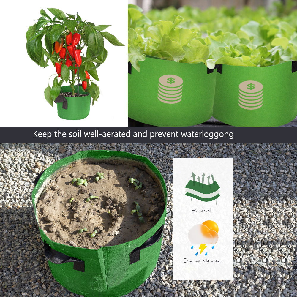 1-30 Gallon Green Garden Fabri - огляд і ціна Vegetable Transplanter