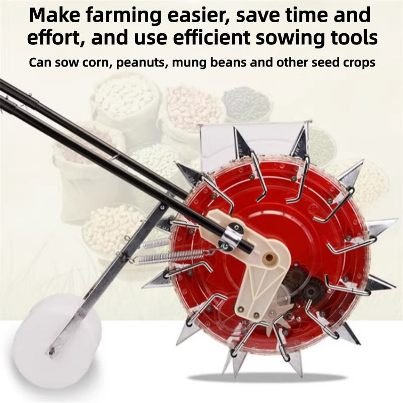 Multifunctional Hand-Push Drum - огляд і ціна Vegetable Transplanter