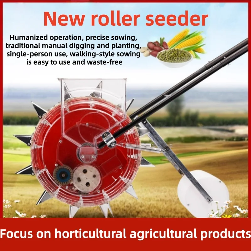 Multifunctional Hand-Push Drum - огляд і ціна Vegetable Transplanter