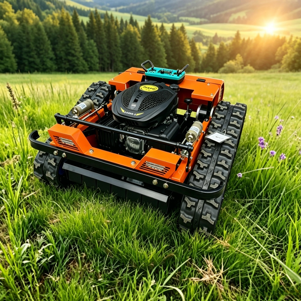 Tracked Lawn Mower Automatic R - огляд і ціна Agriculture Farming Robot