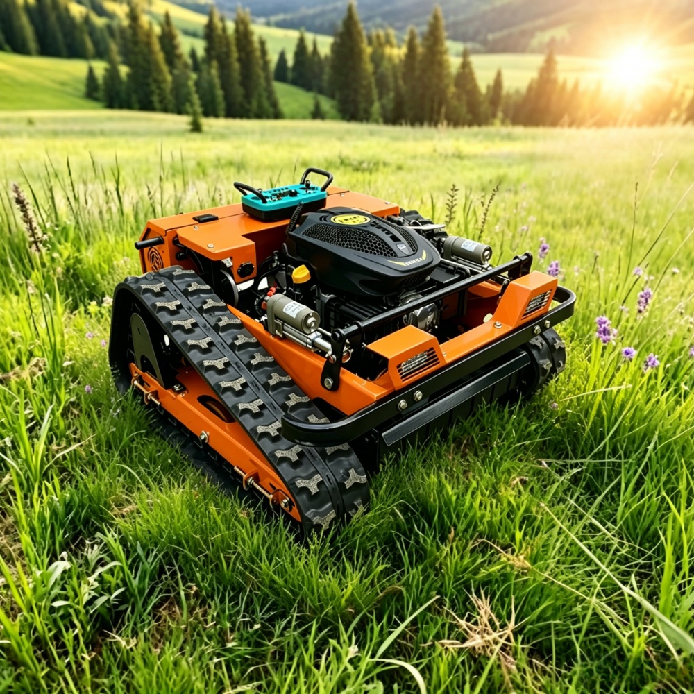 Tracked Lawn Mower Automatic R - огляд і ціна Agriculture Farming Robot