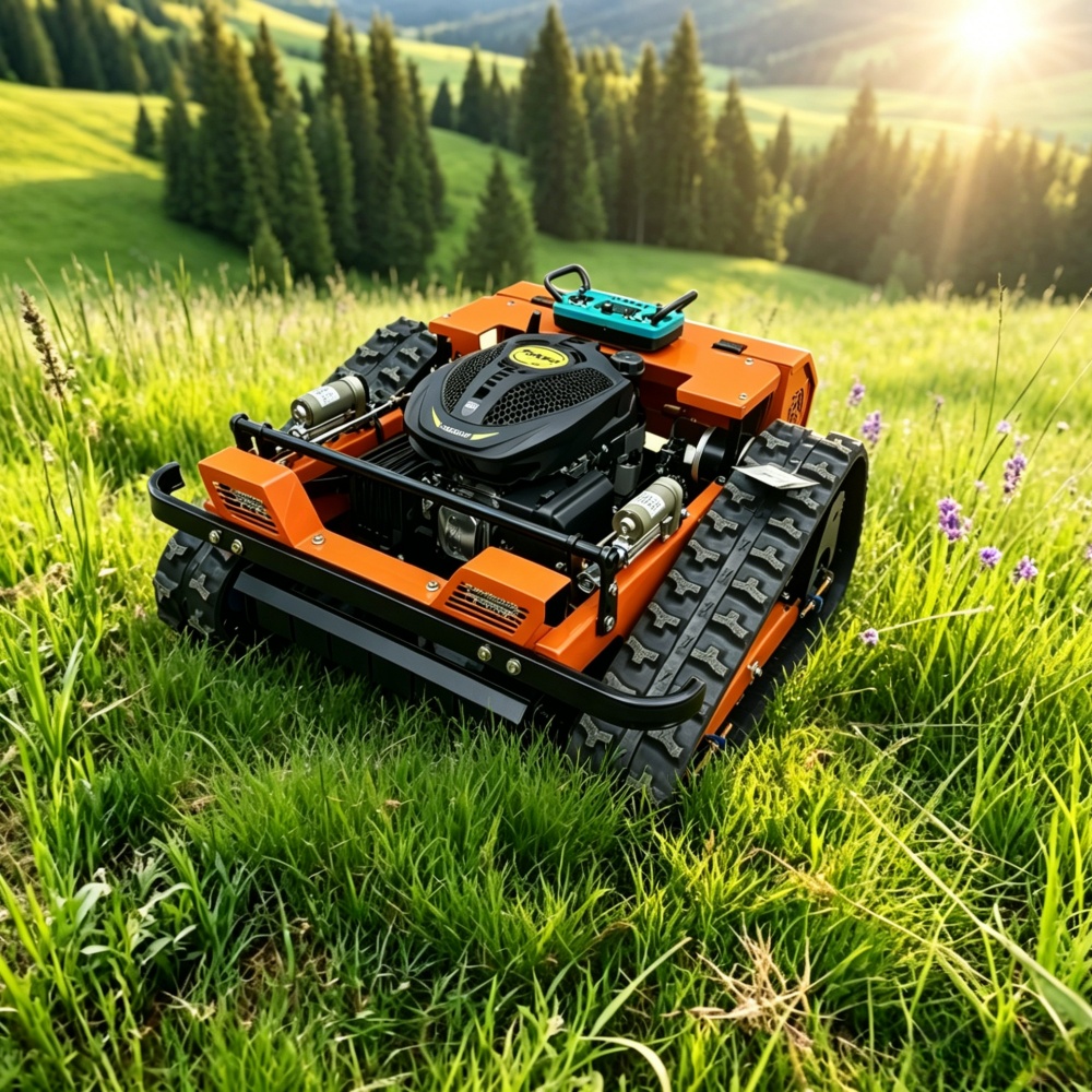 Tracked Lawn Mower Automatic R - огляд і ціна Agriculture Farming Robot