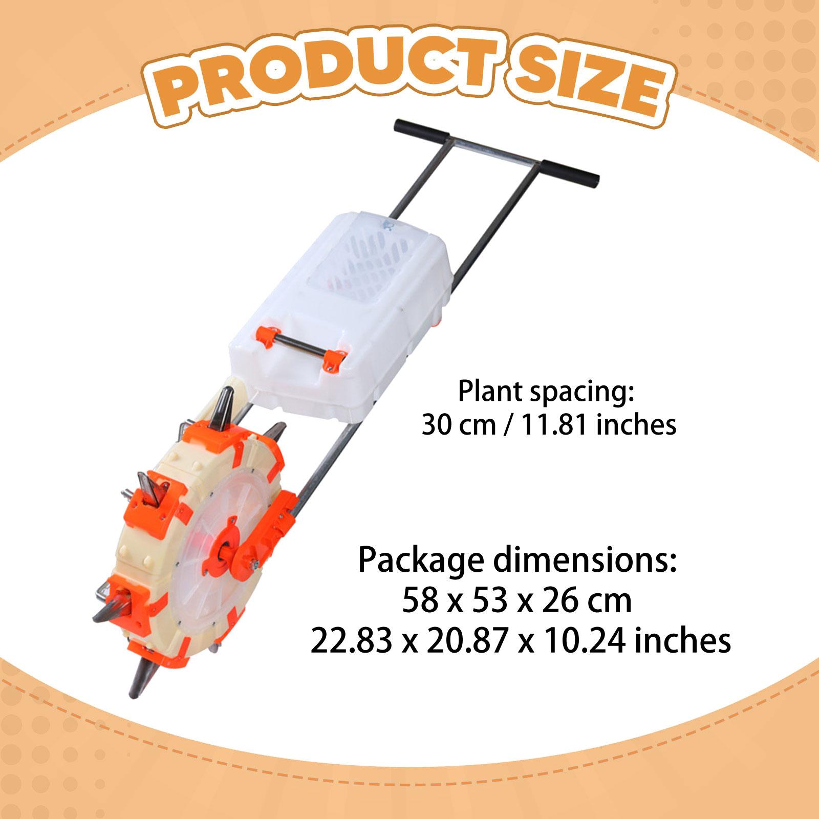 Hand Push Seeder Fertilizer, C - огляд і ціна Vegetable Transplanter