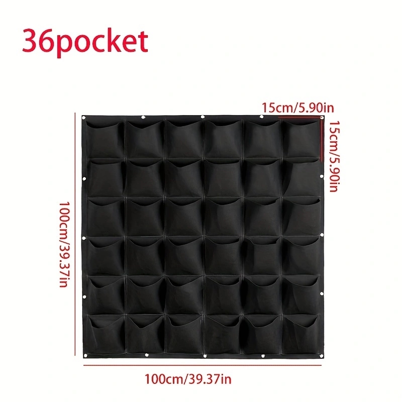 Multi-pocket Planting Bag Felt - огляд і ціна Agriculture Vertical Farming