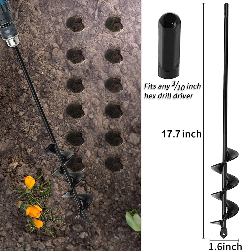 Garden Earth Auger Spiral Dril - огляд і ціна Vegetable Transplanter